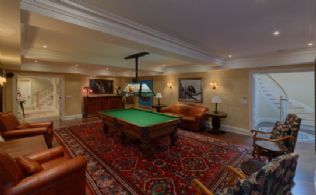 Games Room - Country homes for sale and luxury real estate including horse farms and property in the Caledon and King City areas near Toronto