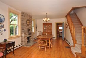 Diningroom - Country homes for sale and luxury real estate including horse farms and property in the Caledon and King City areas near Toronto