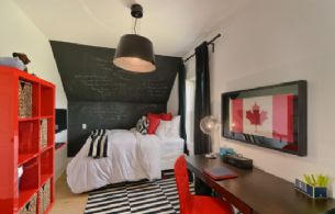Bedroom 3 - Country homes for sale and luxury real estate including horse farms and property in the Caledon and King City areas near Toronto