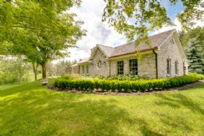 Hill House West Elevation - Country homes for sale and luxury real estate including horse farms and property in the Caledon and King City areas near Toronto