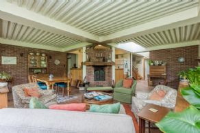 Open Concept Living, Dining Space - Country homes for sale and luxury real estate including horse farms and property in the Caledon and King City areas near Toronto