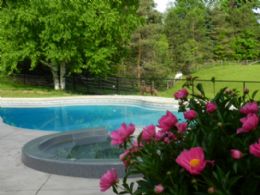 Pool and Hot Tub - Country homes for sale and luxury real estate including horse farms and property in the Caledon and King City areas near Toronto