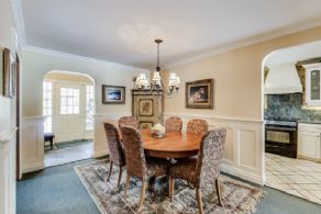 Dining Room - Country homes for sale and luxury real estate including horse farms and property in the Caledon and King City areas near Toronto