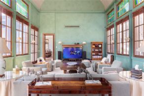 Family Room - Country homes for sale and luxury real estate including horse farms and property in the Caledon and King City areas near Toronto