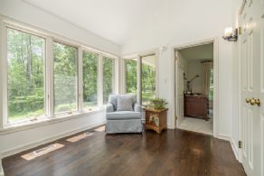 Leading to the West Wing - Country homes for sale and luxury real estate including horse farms and property in the Caledon and King City areas near Toronto