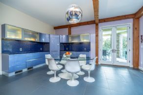 Dining Area with Access to Back Terrace - Country homes for sale and luxury real estate including horse farms and property in the Caledon and King City areas near Toronto