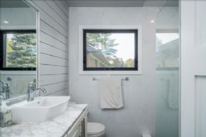 2nd Guest House Bathroom - Country homes for sale and luxury real estate including horse farms and property in the Caledon and King City areas near Toronto