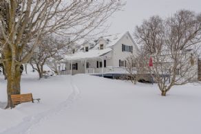 Farmhouse on the 8th Concession, King, Ontario - Country homes for sale and luxury real estate including horse farms and property in the Caledon and King City areas near Toronto