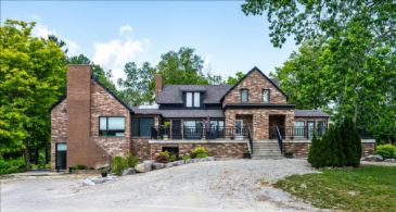 South Facade - Country homes for sale and luxury real estate including horse farms and property in the Caledon and King City areas near Toronto