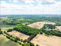 Aerial Photo - Country homes for sale and luxury real estate including horse farms and property in the Caledon and King City areas near Toronto